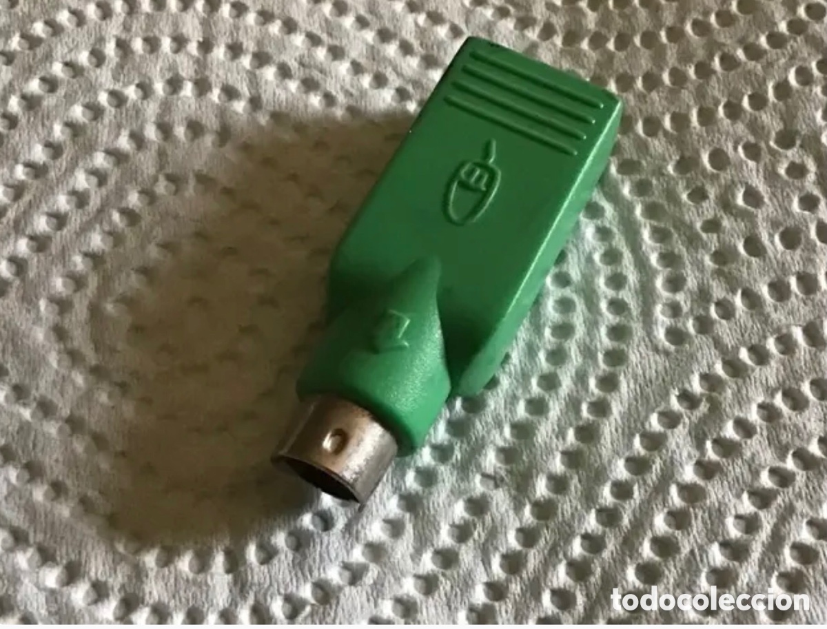 Segunda mano: CONECTOR PS/2 macho a USB hembra - Foto 1