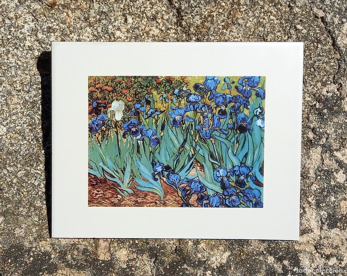 Segunda mano: Azulejo Los Lirios de Van Gogh - Foto 1