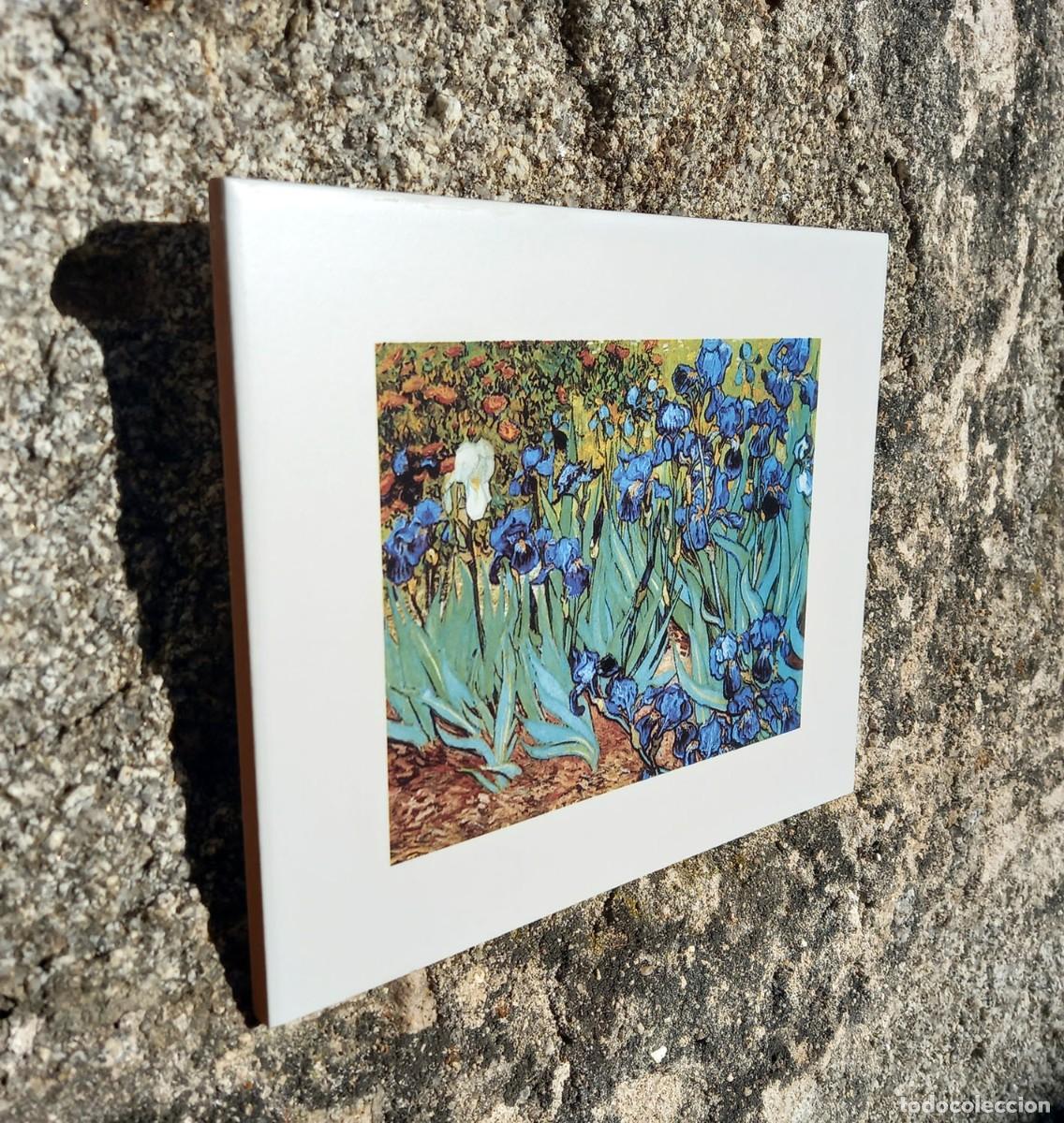 Segunda mano: Azulejo Los Lirios de Van Gogh - Foto 2