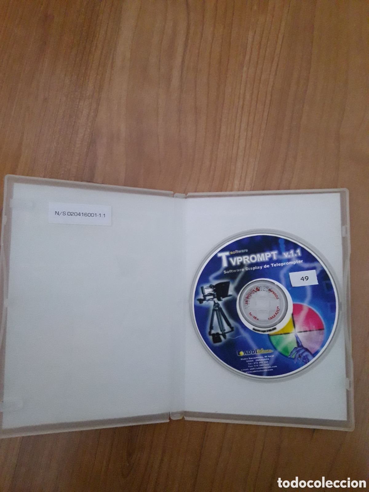 Segunda mano: CD SOFTWARE TVPROMPT V.1.1. TELEPRONTER - Foto 3
