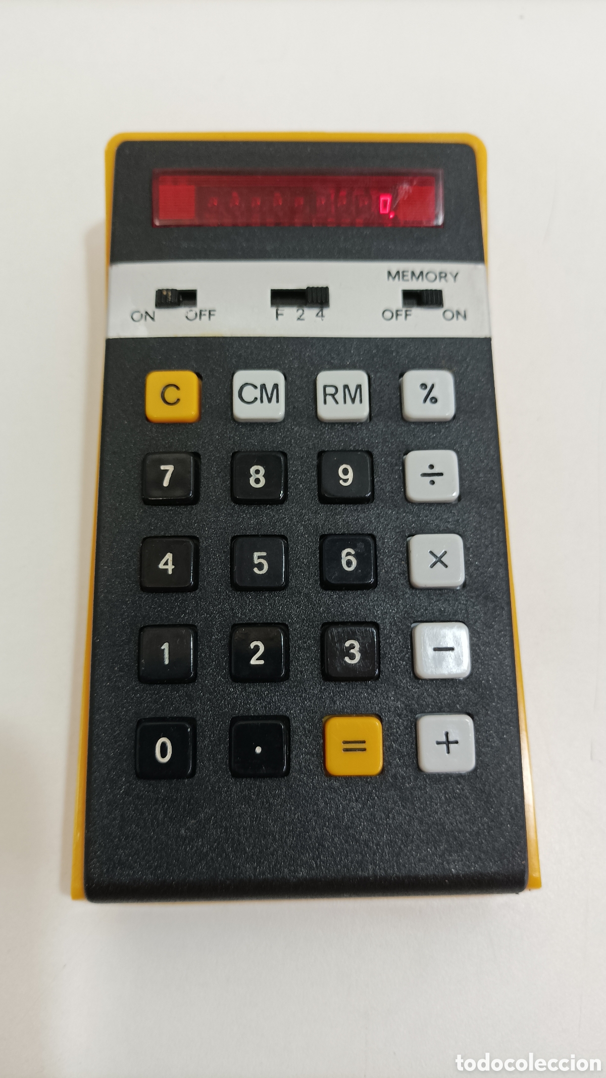 Segunda mano: Calculadora el&eacute;ctrica antigua ELCA 101 - Foto 2