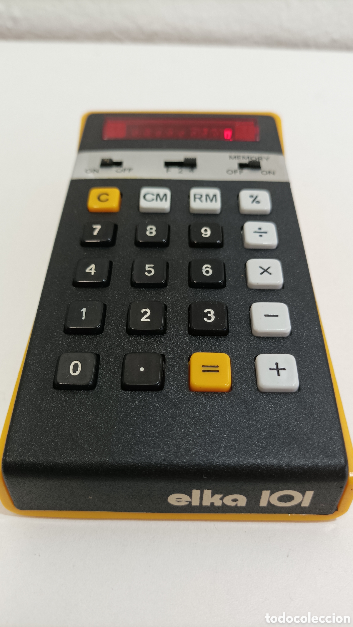 Segunda mano: Calculadora el&eacute;ctrica antigua ELCA 101 - Foto 7