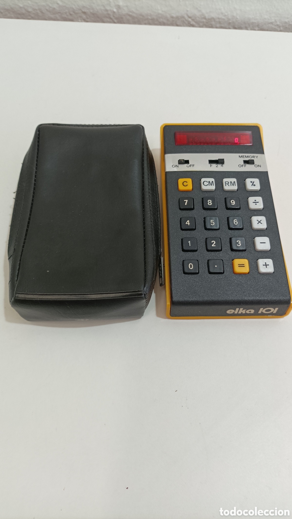 Segunda mano: Calculadora el&eacute;ctrica antigua ELCA 101 - Foto 1