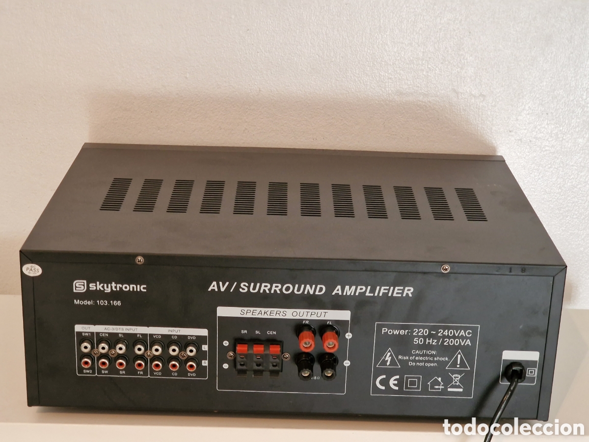 Segunda mano: S SKYTRONIC AMP-218/BK - Foto 4