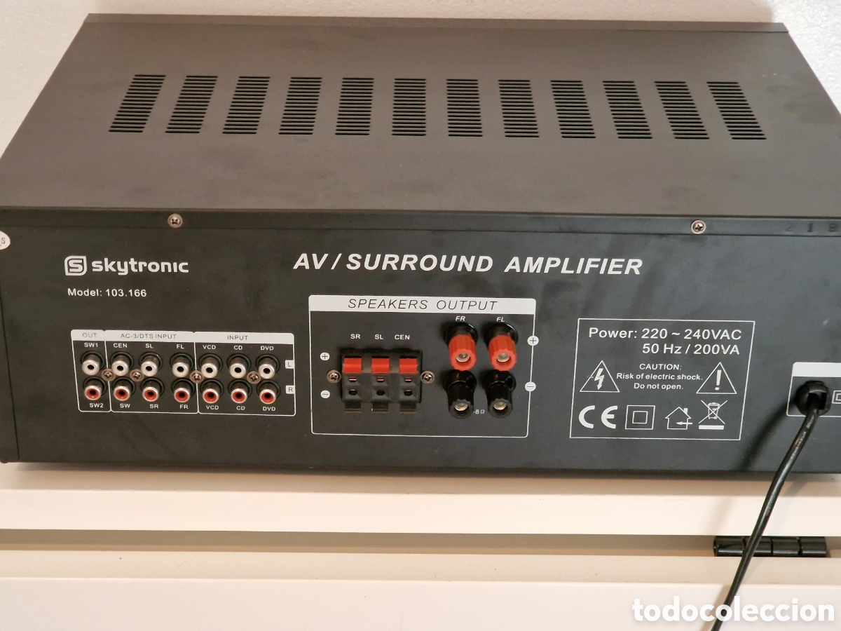 Segunda mano: S SKYTRONIC AMP-218/BK - Foto 8