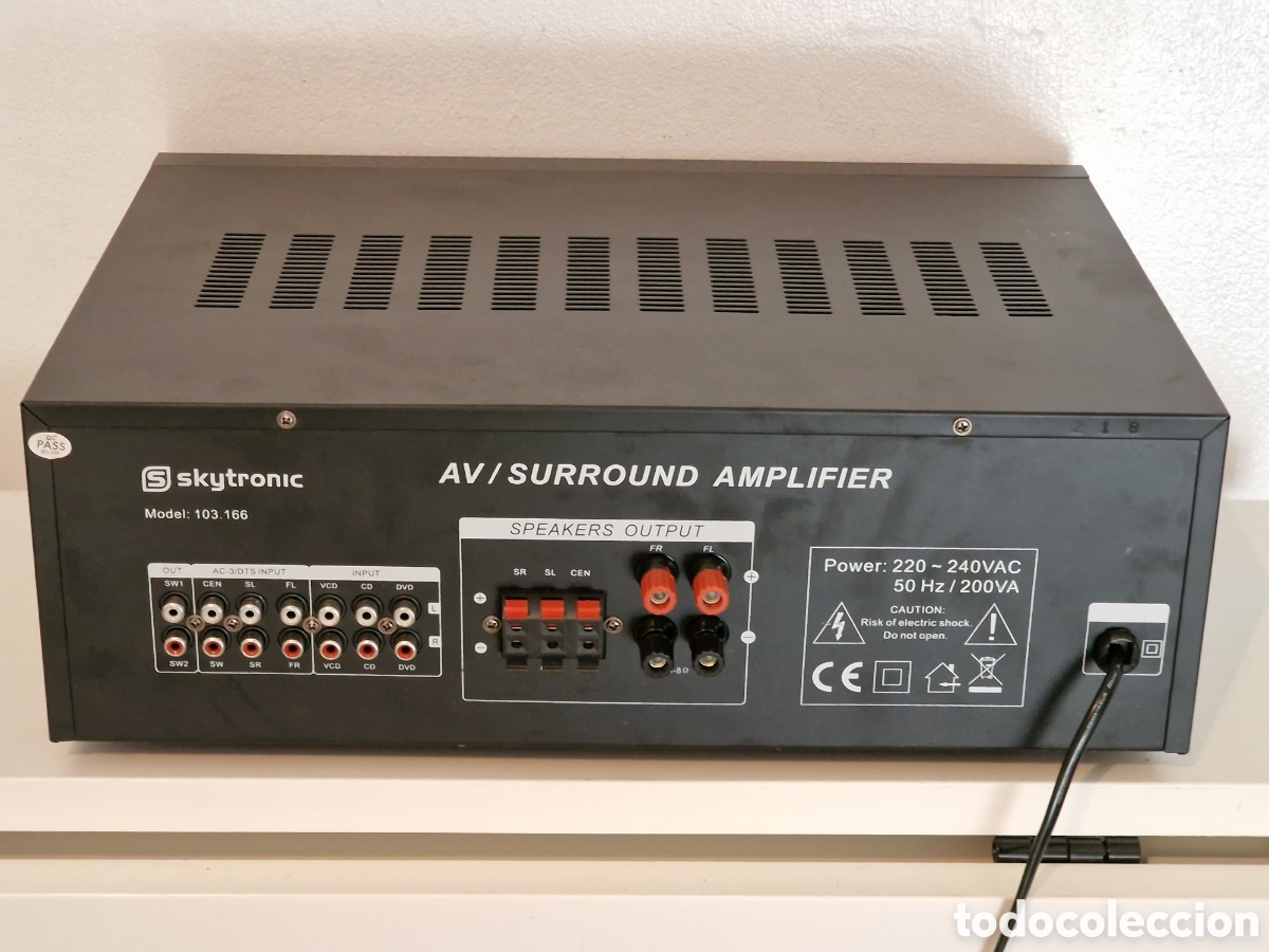 Segunda mano: S SKYTRONIC AMP-218/BK - Foto 9