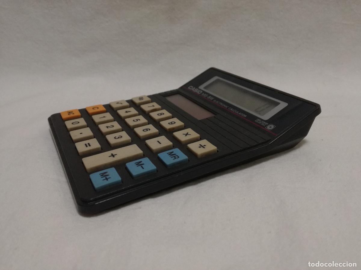 Segunda mano: CALCULADORA SOLAR - CASIO MS-8W (FUNCIONANDO) - Foto 4