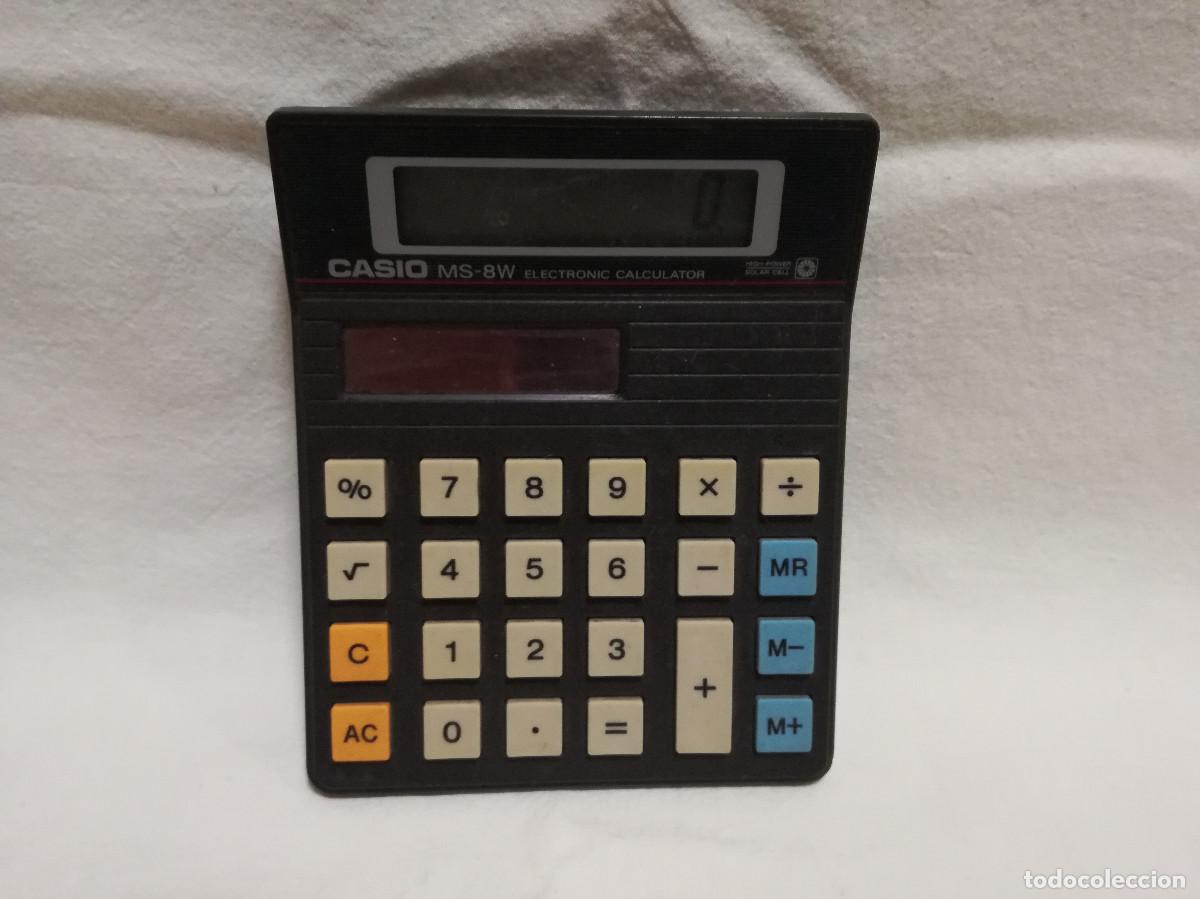 Segunda mano: CALCULADORA SOLAR - CASIO MS-8W (FUNCIONANDO) - Foto 7