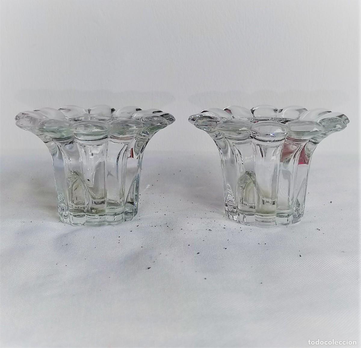 Segunda mano: PORTA VELAS TRANSPARENTES (PACK DE 2) - Foto 1