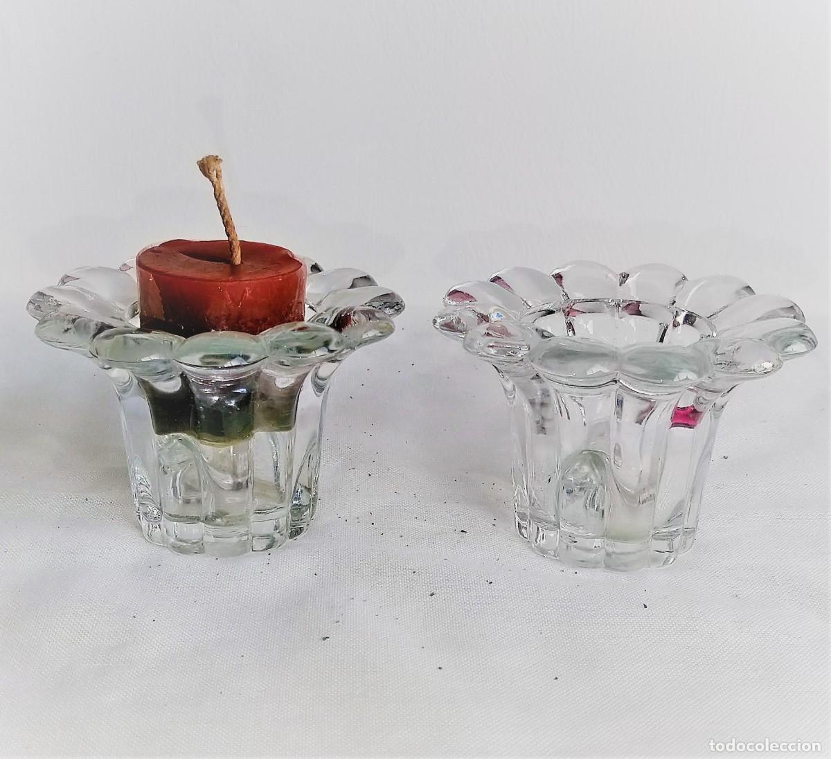 Segunda mano: PORTA VELAS TRANSPARENTES (PACK DE 2) - Foto 3