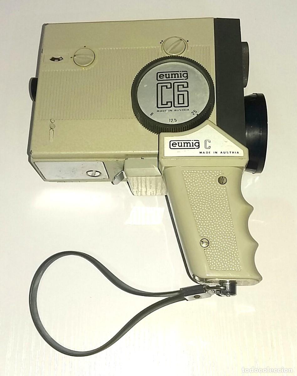 Segunda mano: C&Aacute;MARA FILMADORA EUMIG C6 ZOOM-REFLEX CON FUNDA E INSTRUCCIONES. - Foto 2
