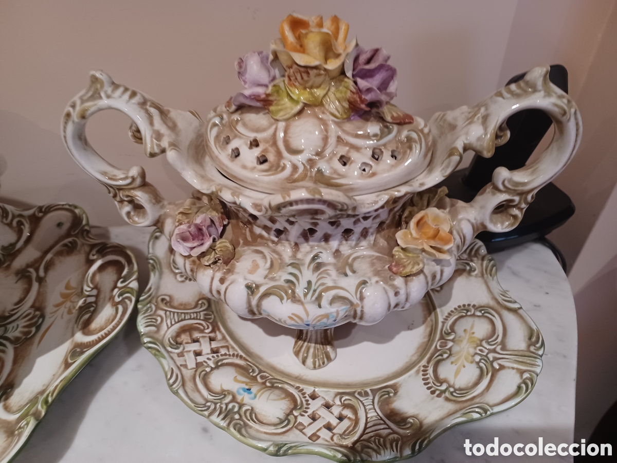 Segunda mano: Preciosa sopera portuguesa - Foto 1