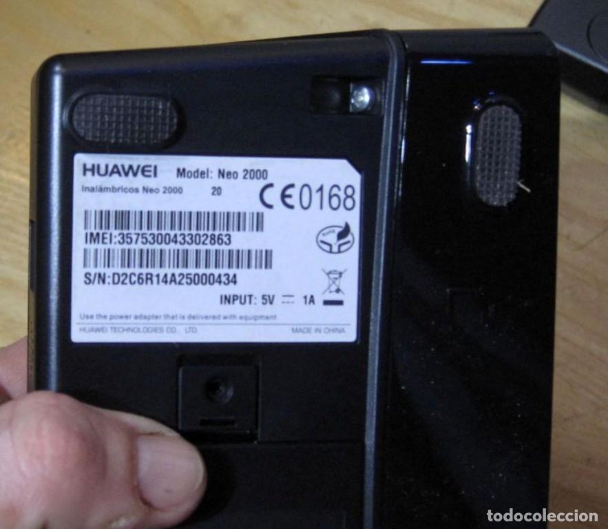 Segunda mano: Tel&eacute;fono Inal&aacute;mbrico NEO 2000 Huawei Vodafone - Foto 4