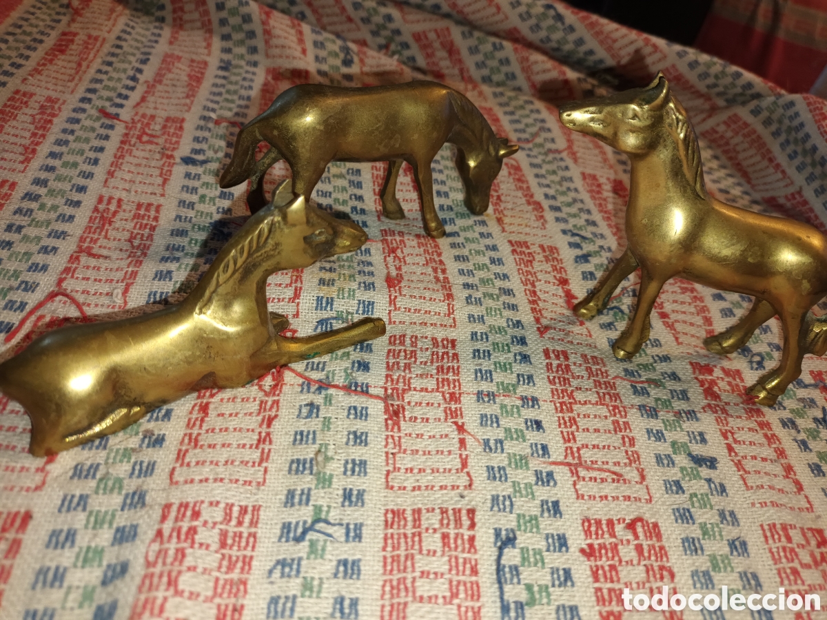 caballos de bronce. - Compra venta en todocoleccion