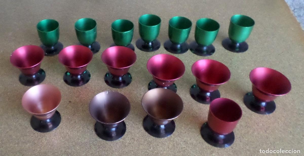 Segunda mano: 16 copas de aluminio -- Sin usar - Foto 1