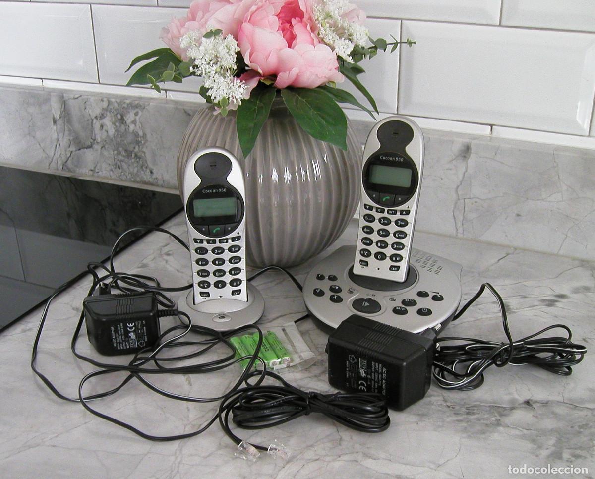 Segunda mano: Tel&eacute;fono inal&aacute;mbrico de dos terminales Cocoon 950 - Foto 12