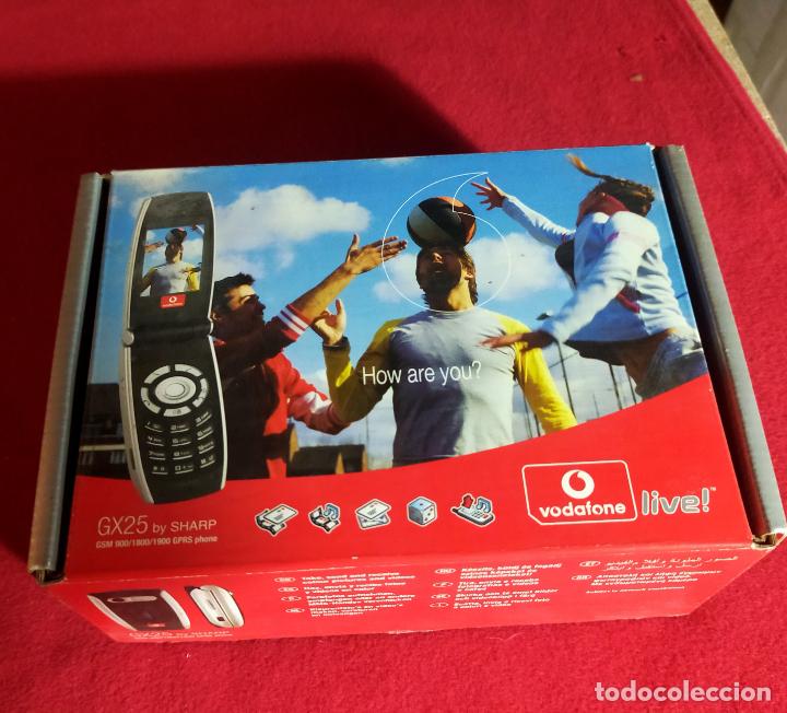 Segunda mano: Caja Vacia y libreto usuario - SHARP GX25 - vodafone - Foto 4