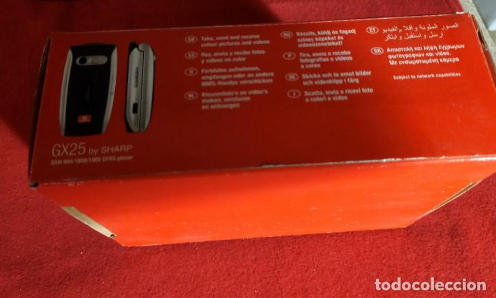 Segunda mano: Caja Vacia y libreto usuario - SHARP GX25 - vodafone - Foto 5