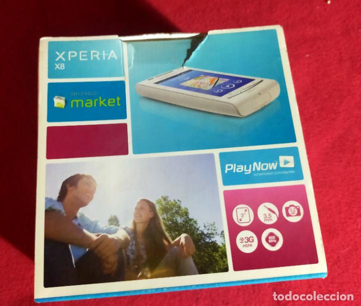 Segunda mano: CAJA VACIA - XPERIA X8 - CON MANUAL - Foto 3