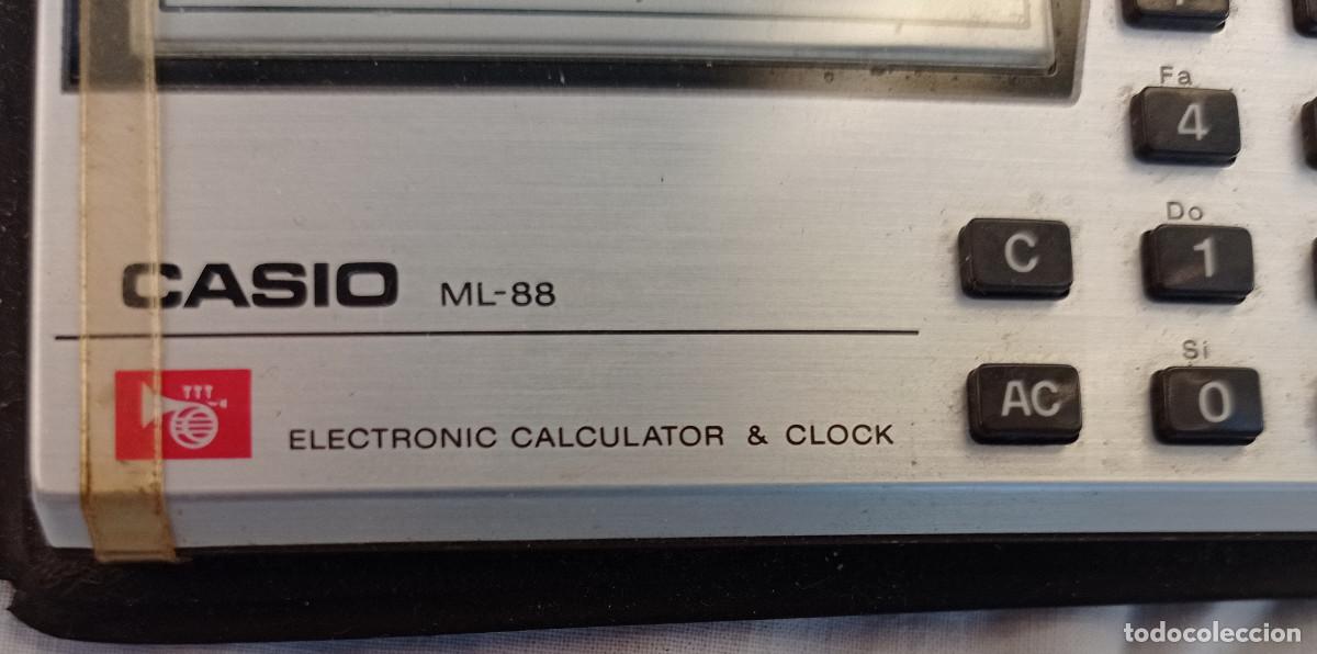 Segunda mano: CASIO ELECTRONIC CALCULATOR ML-88 - Foto 2