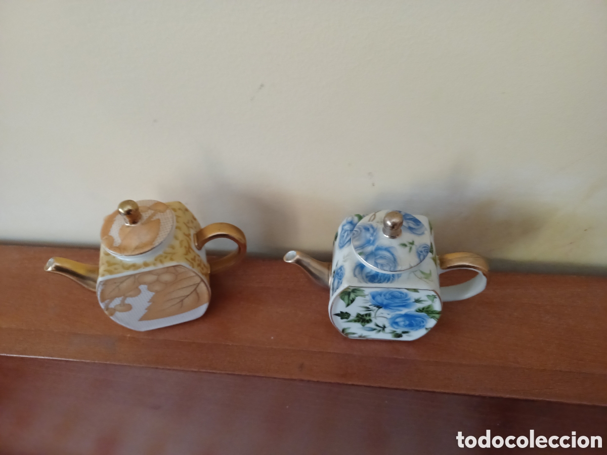 Segunda mano: Preciosas teteras de miniatura - Foto 1