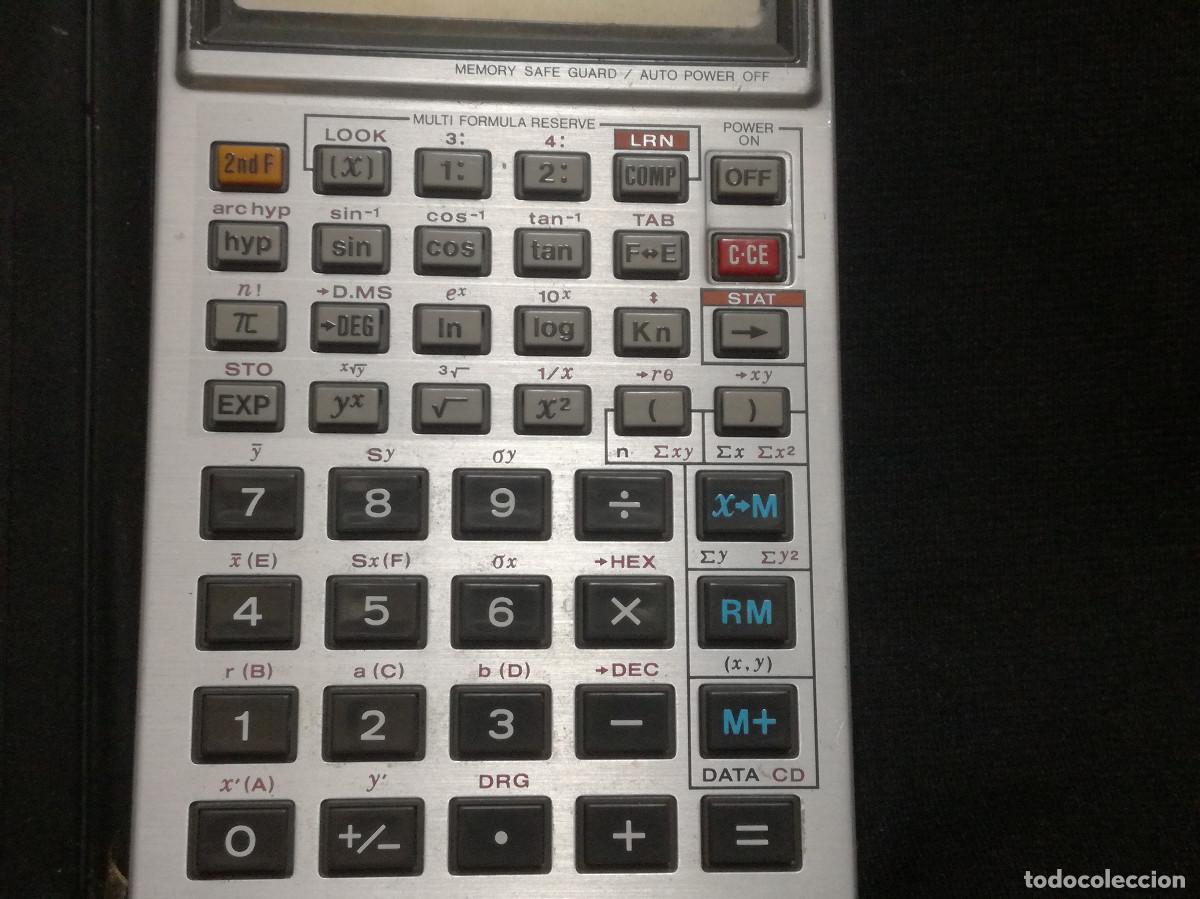 Segunda mano: CALCULADORA CIENTIFICA - SHARP EL-512 (FUNCIONANDO) - Foto 3