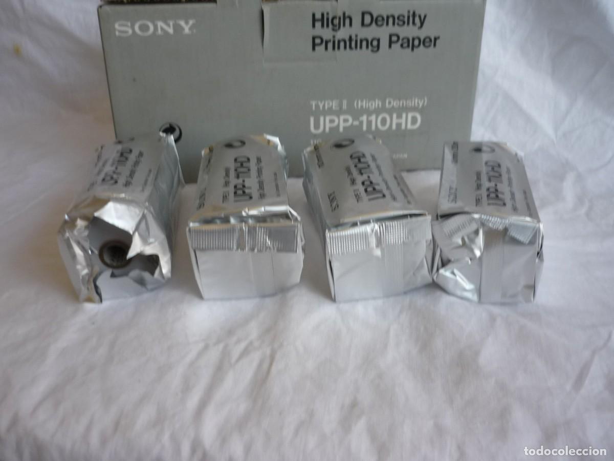 Segunda mano: 4 rollos de papel de impresora Sony UPP-110HD - Foto 4