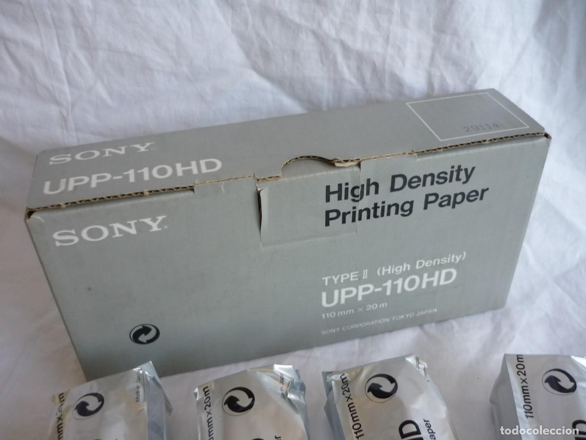 Segunda mano: 4 rollos de papel de impresora Sony UPP-110HD - Foto 5