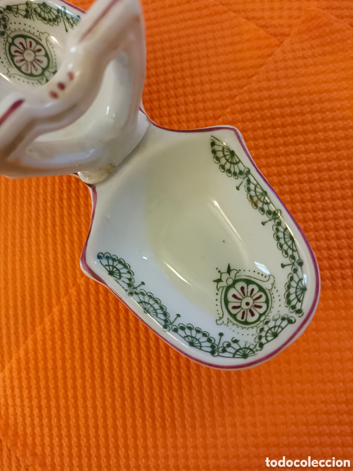 Segunda mano: Salero de porcelana antiguo - Foto 3
