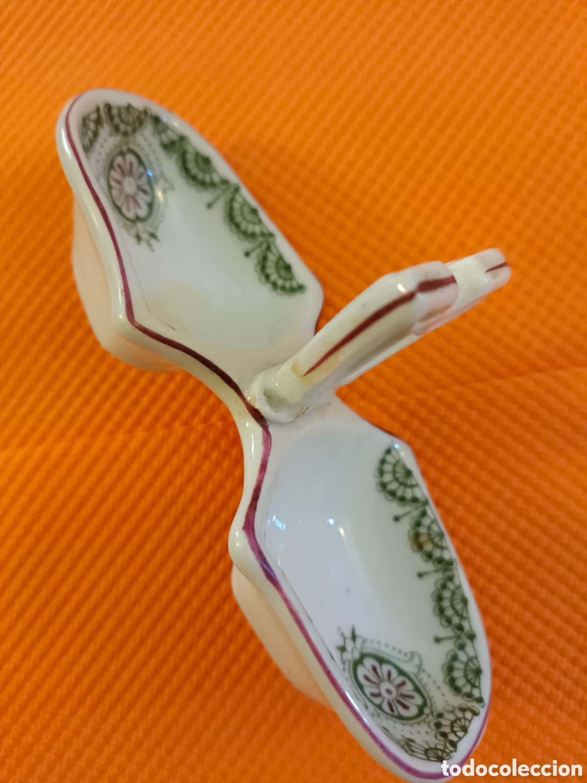 Segunda mano: Salero de porcelana antiguo - Foto 4