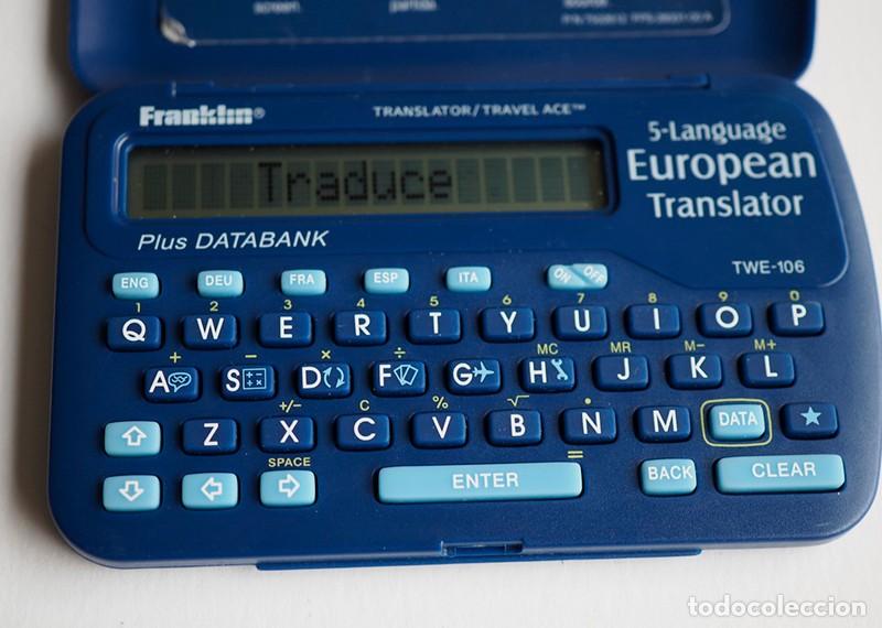 Segunda mano: Traductor digital a 5 idiomas europeos. Franklin - Foto 1