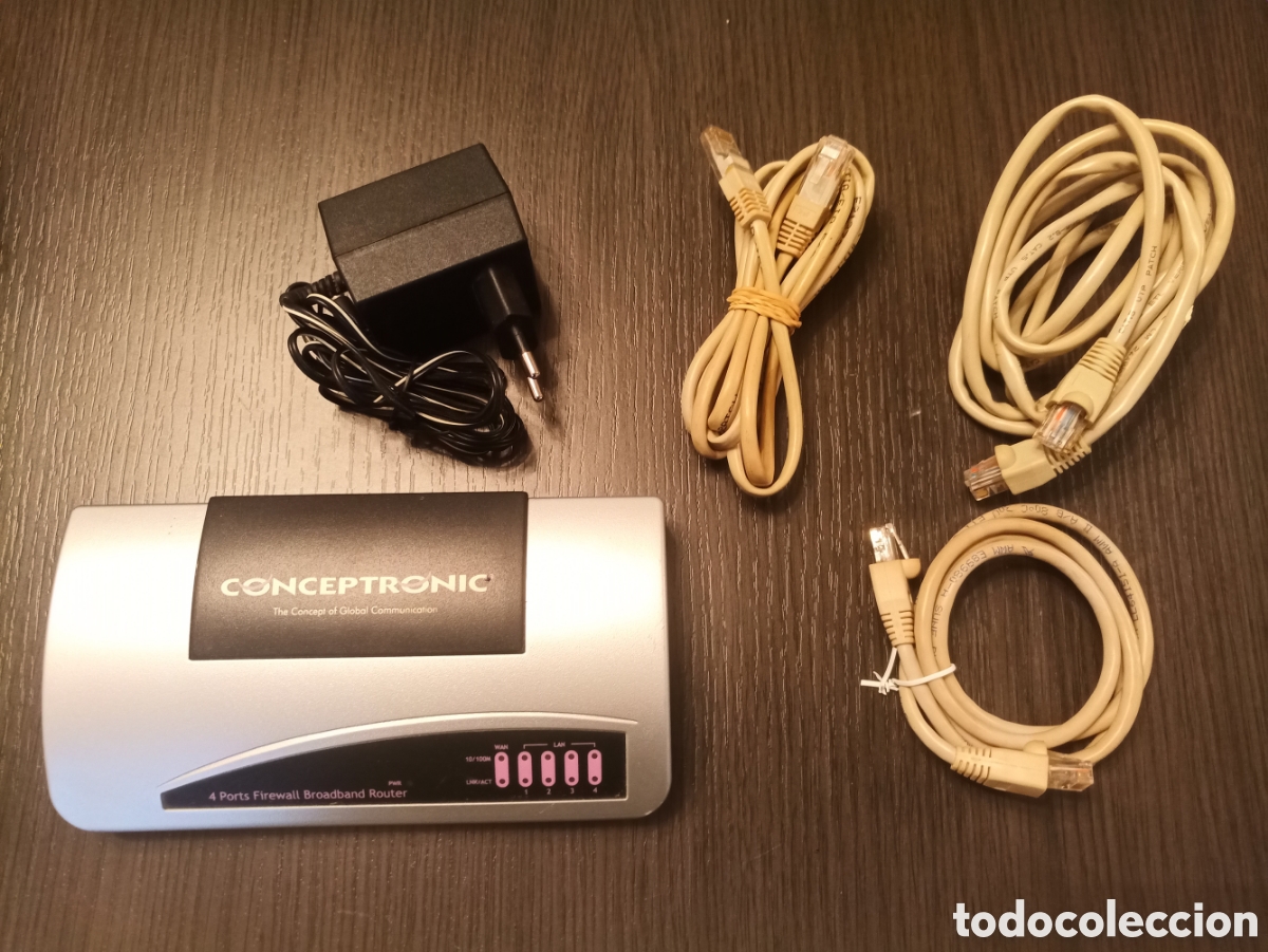 Segunda mano: Router Switch CONCEPTRONIC - Foto 1