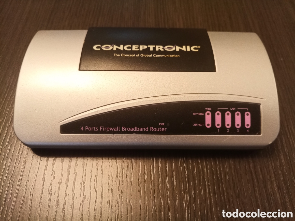 Segunda mano: Router Switch CONCEPTRONIC - Foto 3