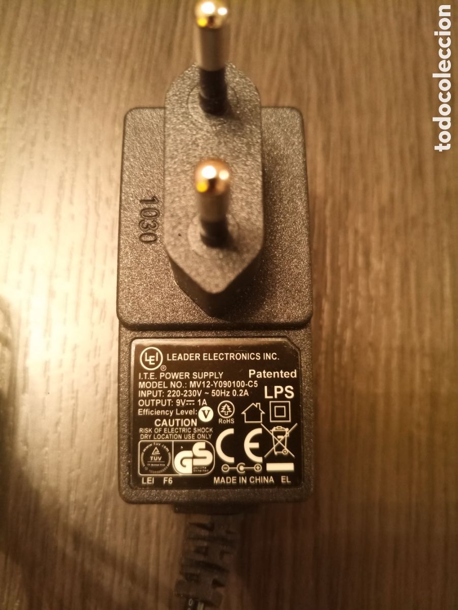 Segunda mano: Cargador / Adaptador / Transformador LEADER ELECTRONICS INC. (9V) - Foto 5
