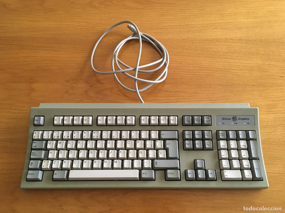 Segunda Mano: Teclado vintage Silicon Graphics castellano