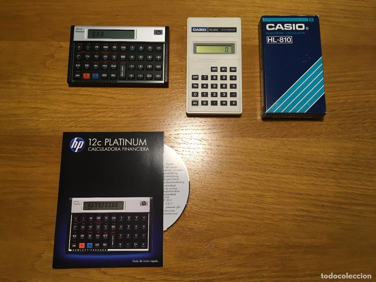 Segunda mano: Calculadora financiera HP 12 y Casio HL-810 - Foto 1
