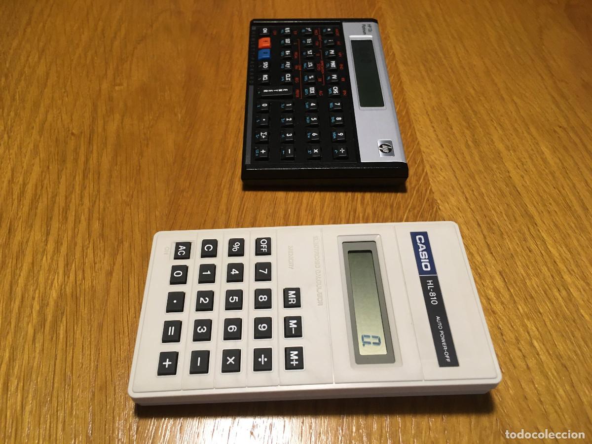 Segunda mano: Calculadora financiera HP 12 y Casio HL-810 - Foto 3