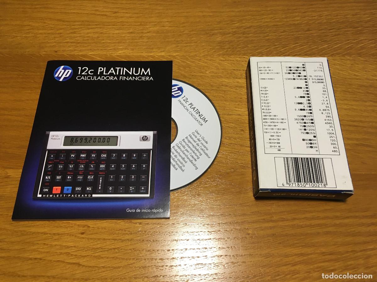 Segunda mano: Calculadora financiera HP 12 y Casio HL-810 - Foto 8