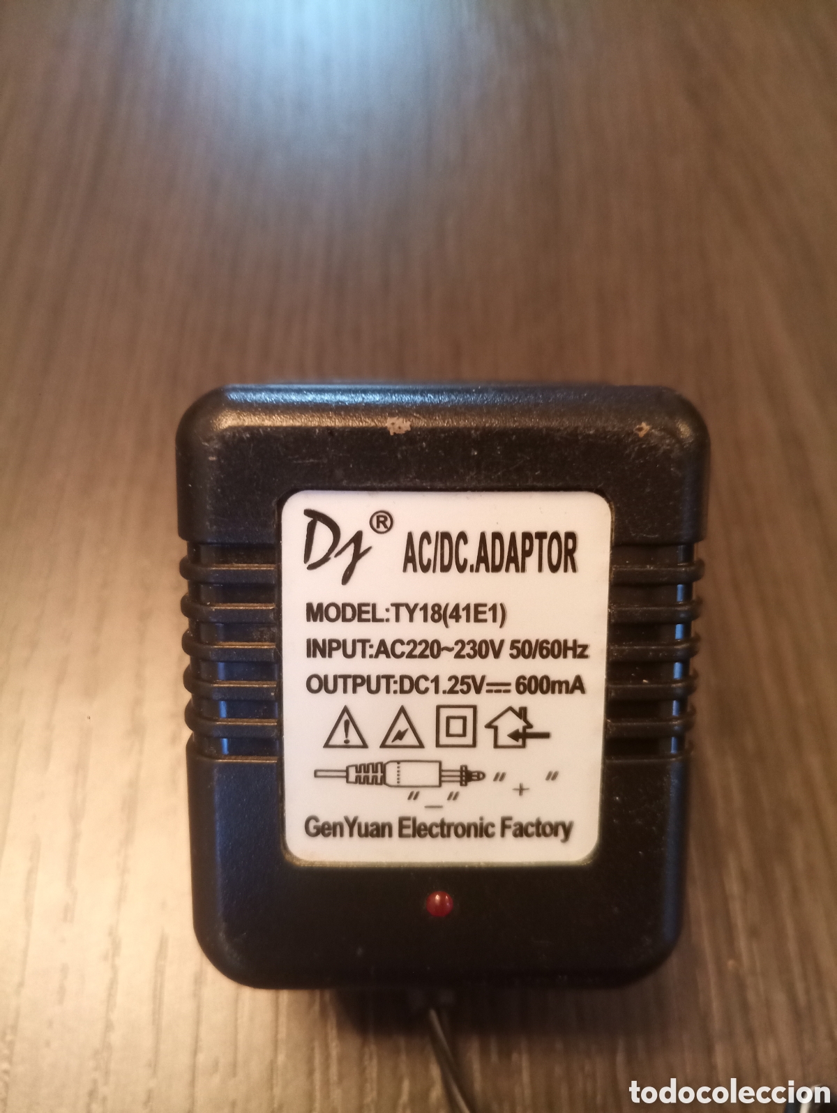 Segunda mano: Cargador / Adaptador / Transformador GEN YUAN ELECTRONICS (1.25V) - Foto 2