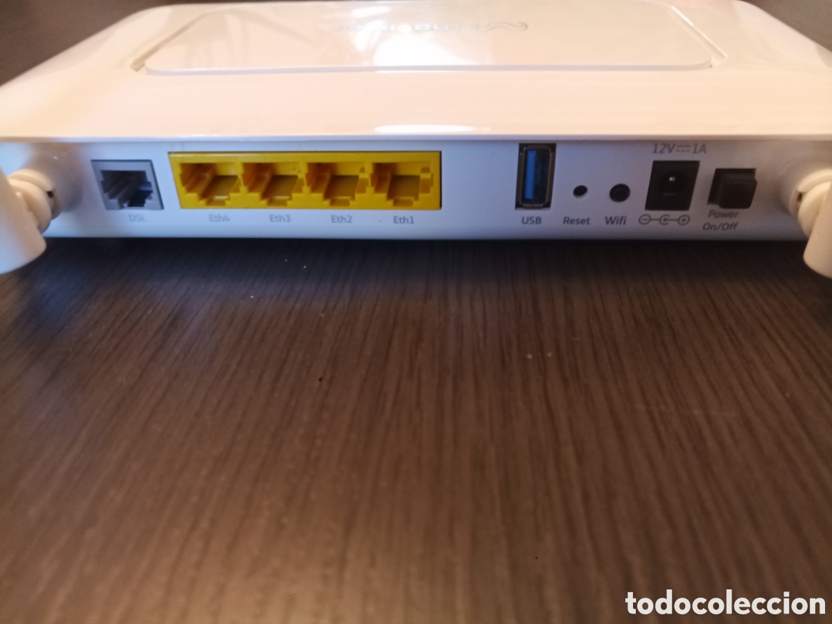 Segunda mano: Router ADSL MOVISTAR Nucom R5000unv2 - Foto 6