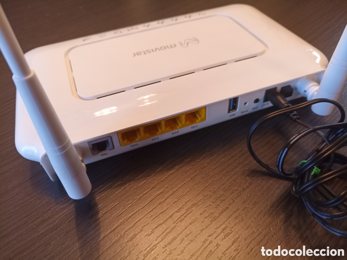 Segunda mano: Router ADSL MOVISTAR Nucom R5000unv2 - Foto 3