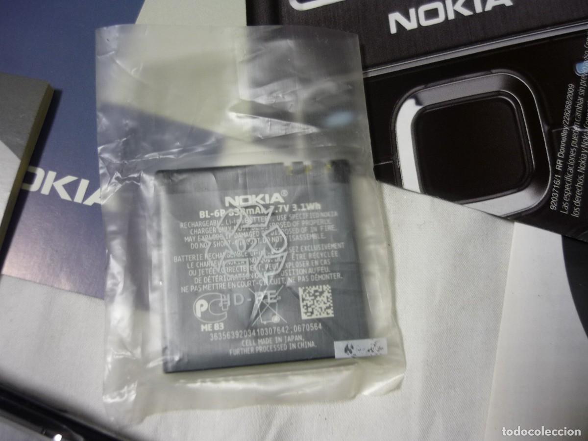 Segunda mano: Tel&eacute;fono Nokia 6500 Classic negro Movistar - Foto 9