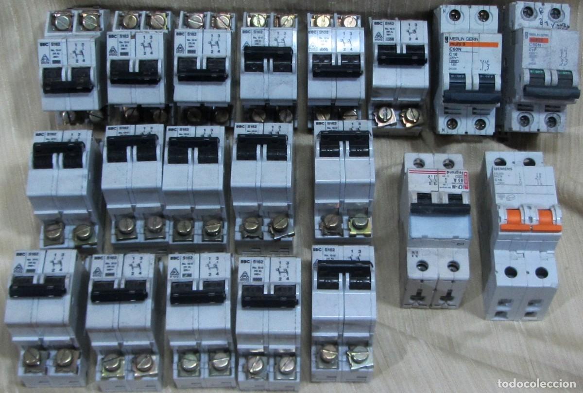 Segunda mano: 71 TERMICOS, INTERRUPTOR AUTOMATICO, DISYUNTOR, MAGNETOTERMICO. - Foto 6