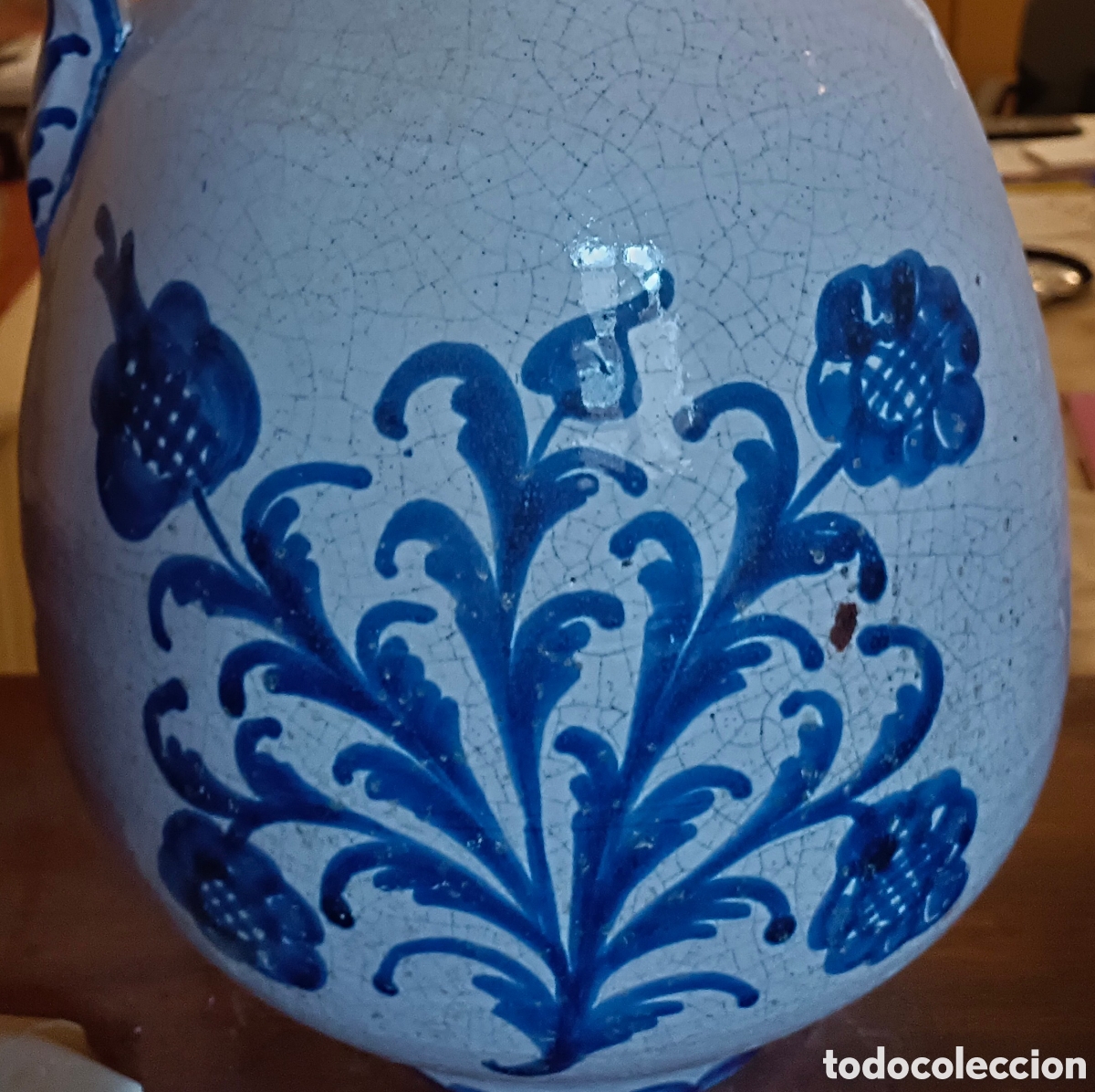 Segunda mano: Jarr&oacute;n cer&aacute;mica con flores - Foto 8