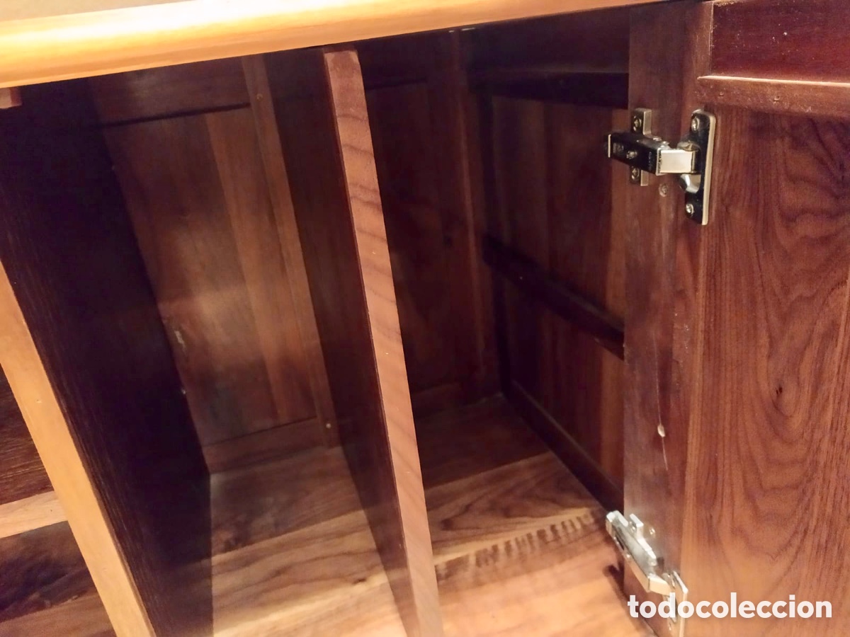 Segunda mano: Mesa madera maciza tallada de nogal americano - Foto 9