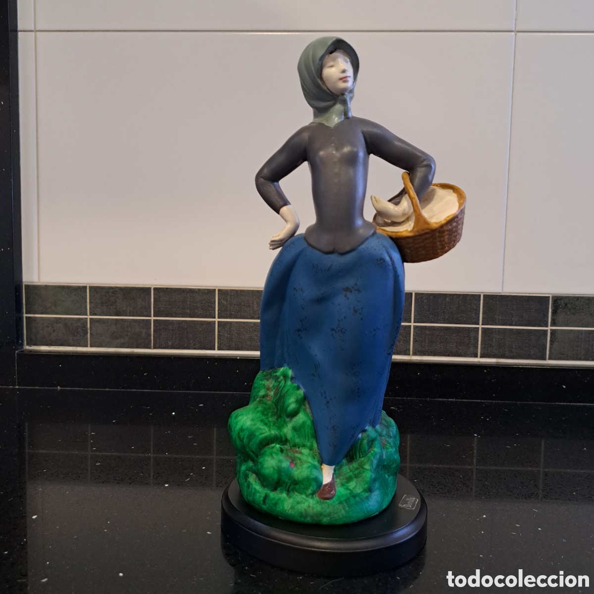 Segunda mano: FIGURA DE CER&Aacute;MICA BONDIA - VALENCIA. - Foto 1
