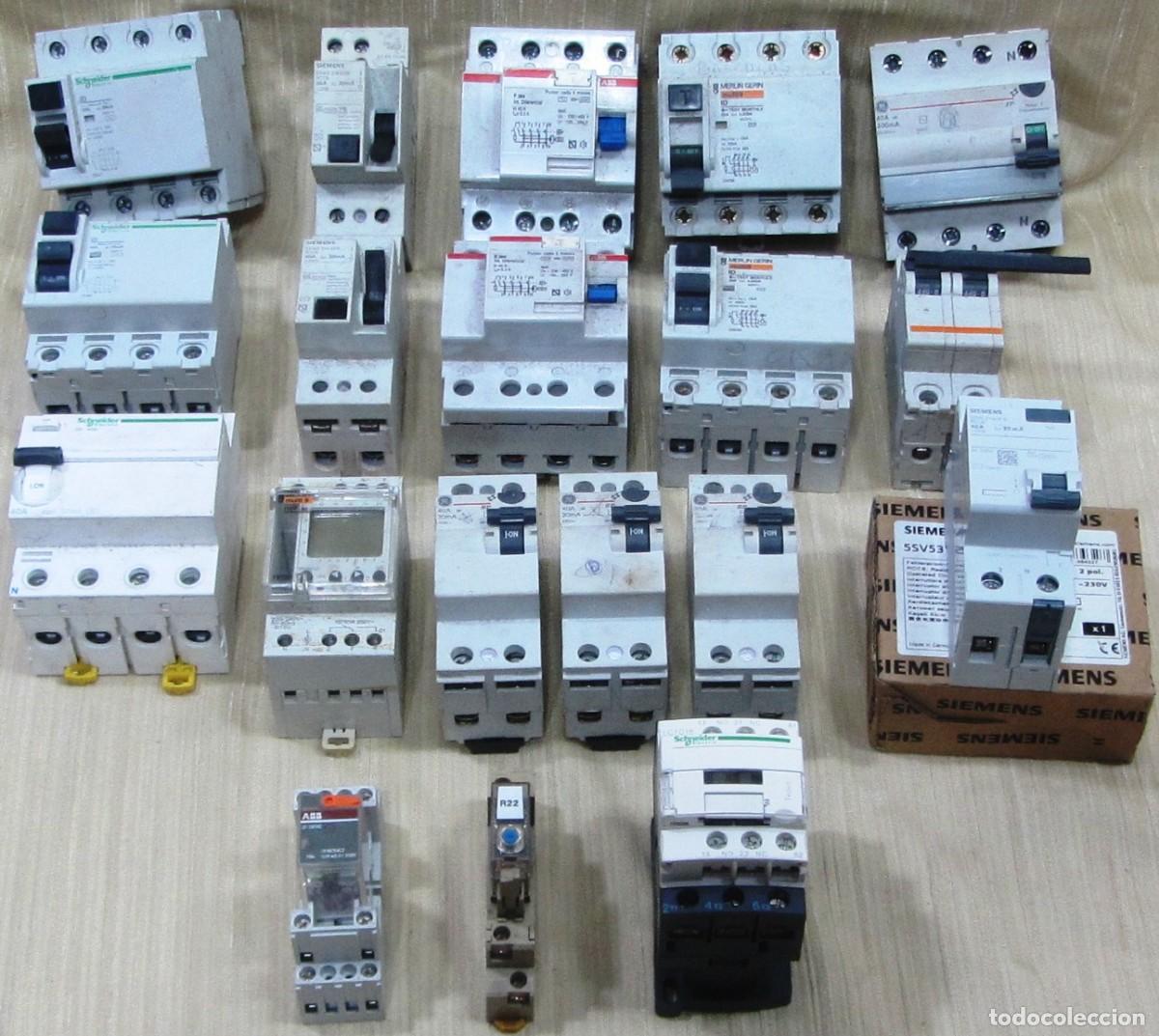 Segunda mano: 71 TERMICOS, INTERRUPTOR AUTOMATICO, DISYUNTOR, MAGNETOTERMICO. - Foto 9