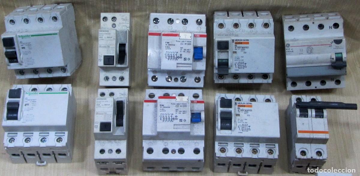 Segunda mano: 71 TERMICOS, INTERRUPTOR AUTOMATICO, DISYUNTOR, MAGNETOTERMICO. - Foto 10