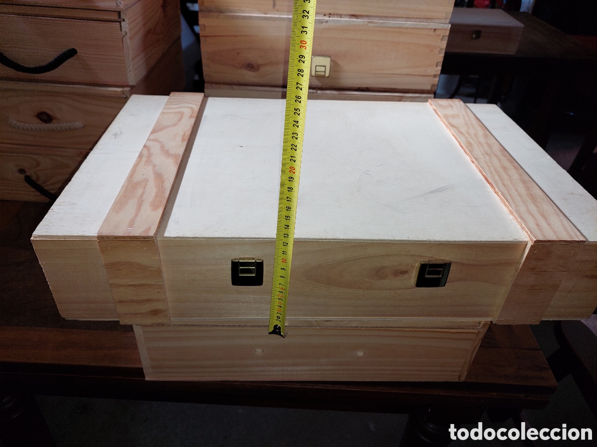 caja maletin expositor madera - Compra venta en todocoleccion