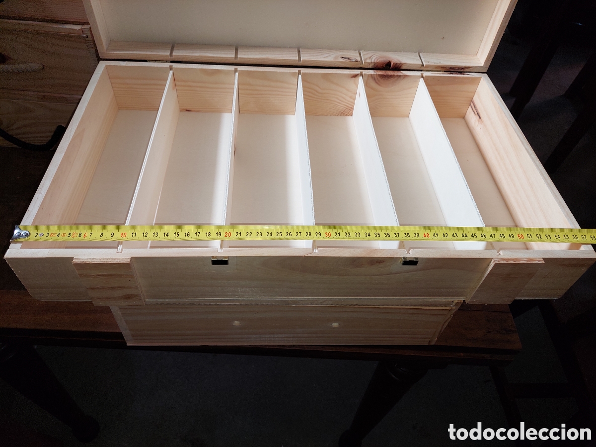 caja maletin expositor madera - Compra venta en todocoleccion